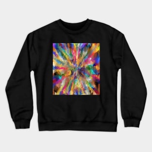 Abstract Background Crewneck Sweatshirt